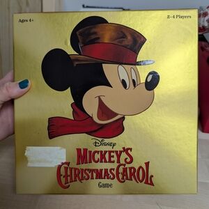 NWT Disney Mickey's Christmas Carol Game